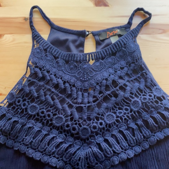 Navy DEX dress - Picture 2 of 6